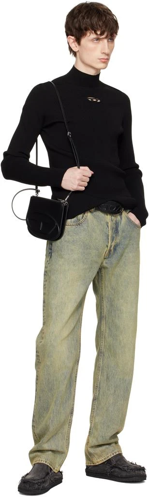 商品Diesel|Black D-Lukas Esp Espadrilles,价格¥1437,第5张图片详细描述