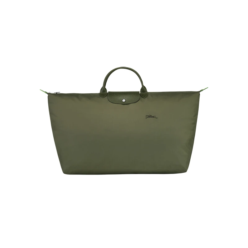 商品Longchamp|珑骧 男士帆布银色五金按扣拉链开合中号旅行包（7色可选）,价格¥1912,第1张图片