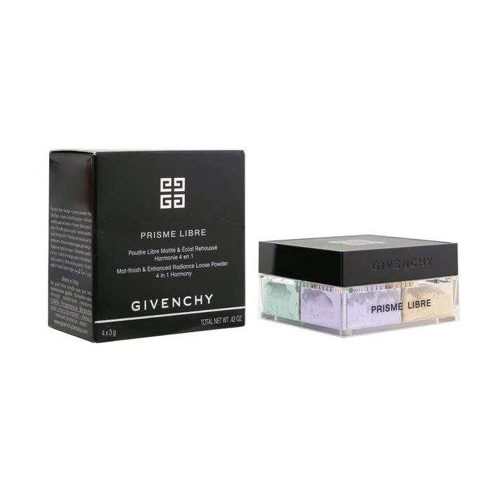 商品Givenchy|Givenchy 明星四宫格散粉 - # 4 Mousseline Acidulee -4 Mousseline Acidulee(4x3g/0.105oz),价格¥284,第2张图片详细描述