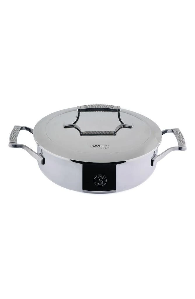 商品SAVEUR|SELECTS 3qt. Sauteuse with Lid,价格¥979,第1张图片