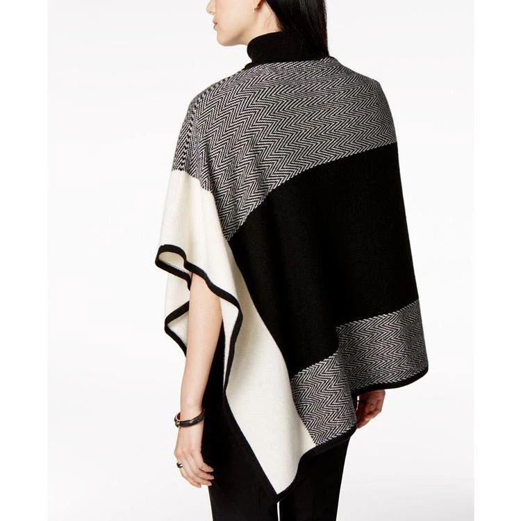 商品Charter Club|Cashmere Colorblocked Poncho Sweater, Created for Macy's,价格¥442,第3张图片详细描述