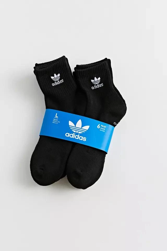 商品Adidas|adidas Originals Quarter Sock 6-Pack,价格¥152,第1张图片