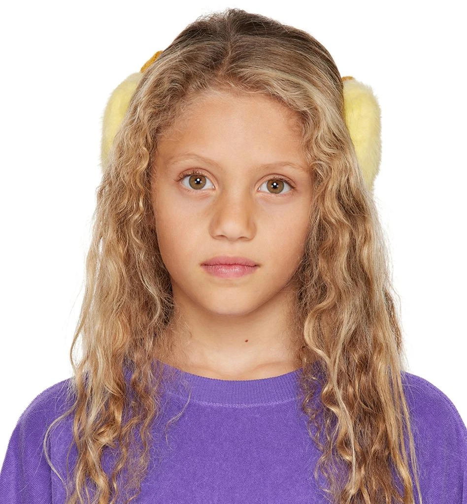 商品maed for mini|Kids Yellow Smiley Sweeper Earmuffs,价格¥219,第1张图片