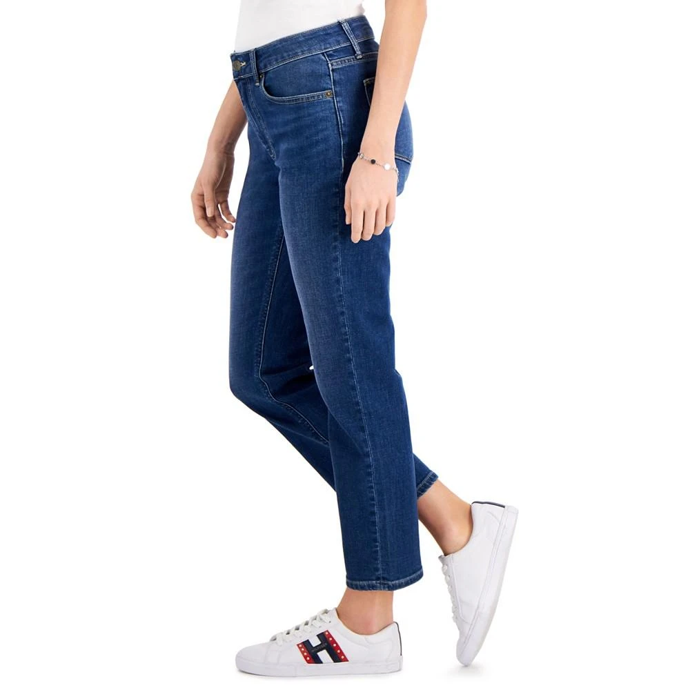 商品Tommy Hilfiger|Women's Tribeca TH Flex Straight Leg Ankle Jeans,价格¥271,第3张图片详细描述