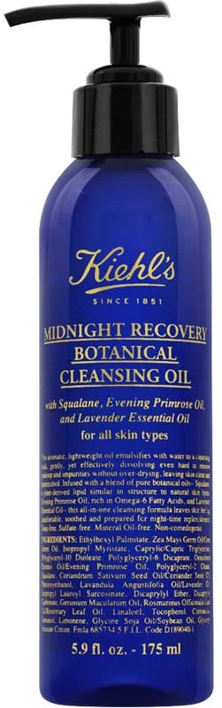 商品Kiehl's|Midnight Recovery Botanical Cleansing Oil,价格¥241,第1张图片