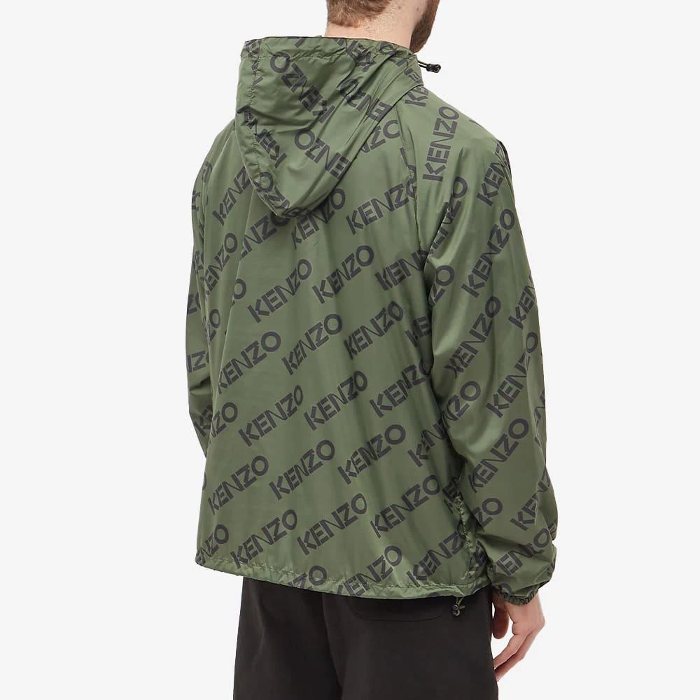 商品Kenzo|Kenzo Repeat Logo Popover Windbreaker,价格¥2151,第3张图片详细描述