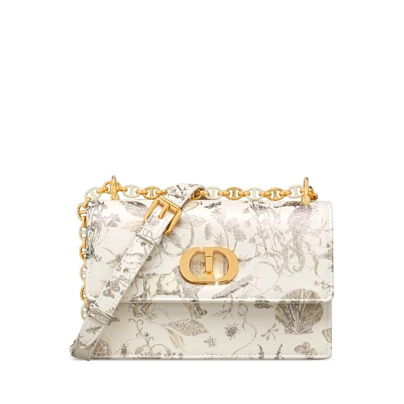 商品Dior|Dior 迪奥Caro系列女士金色牛皮单肩包,价格¥25234,第1张图片