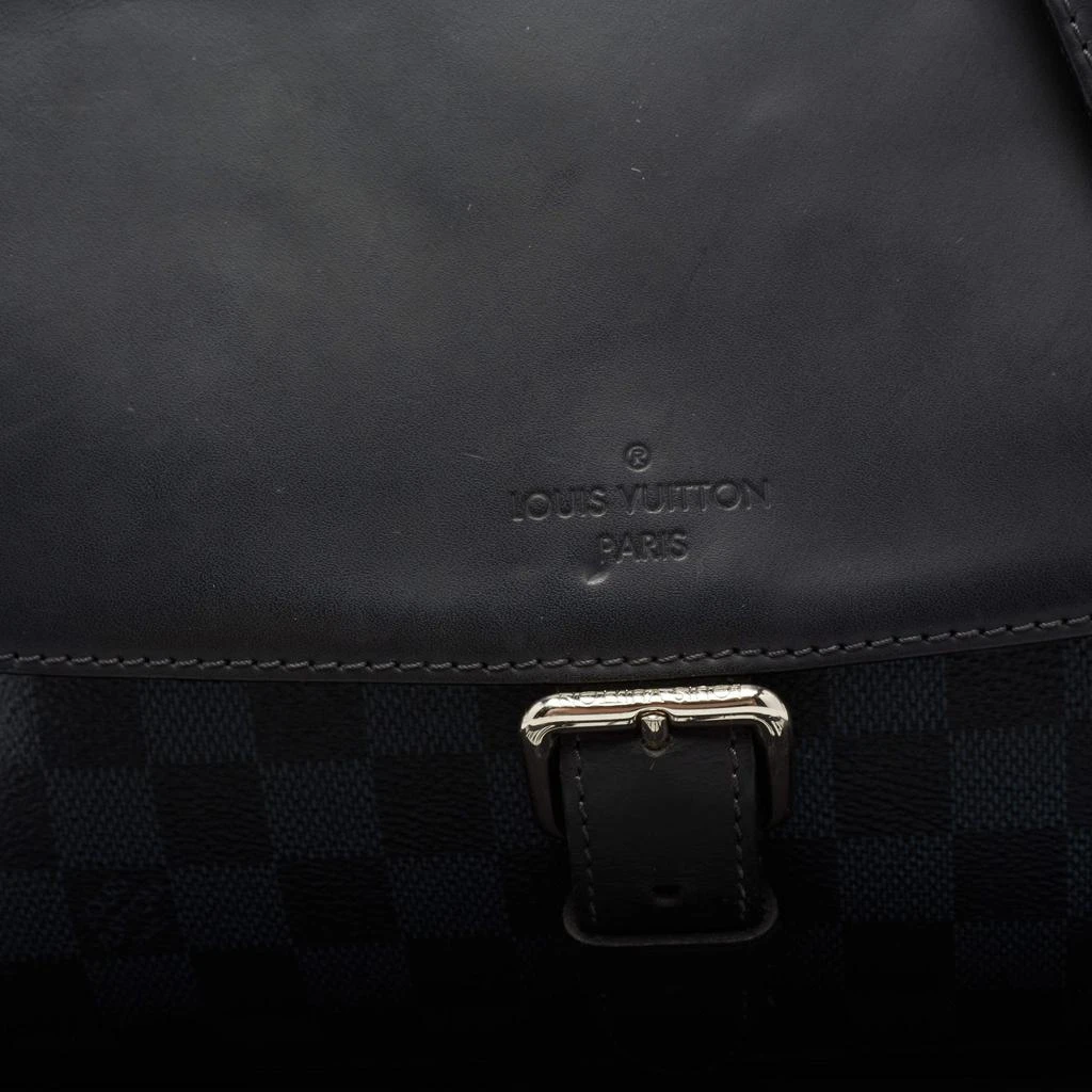 商品[二手商品] Louis Vuitton|Louis Vuitton Damier Cobalt Coated Canvas Newport Messenger PM Bag,价格¥8797,第5张图片详细描述