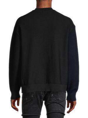 商品Ambush|Overlap Wool-Blend Crewneck Sweater,价格¥1352,第4张图片详细描述