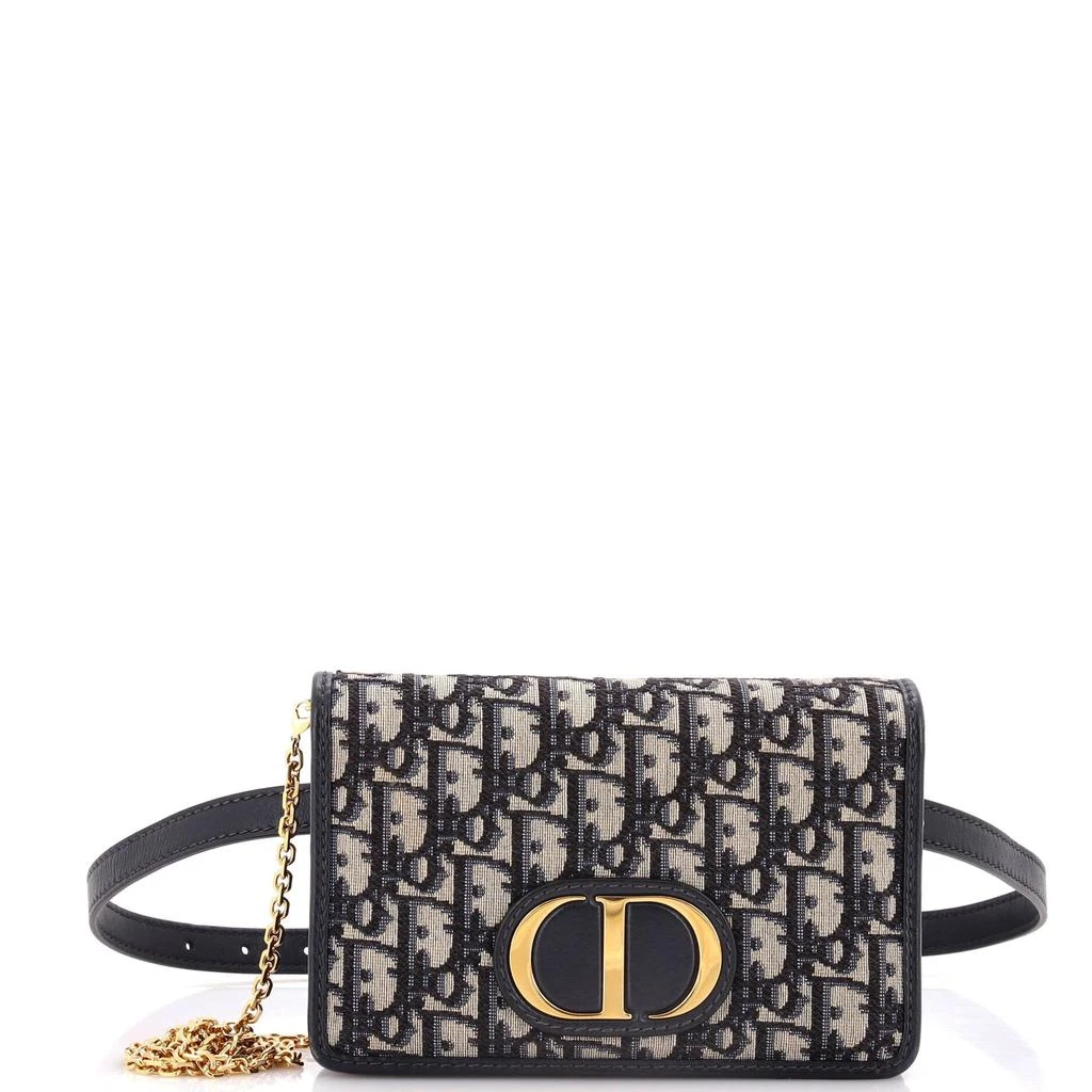 商品[二手商品] Dior|30 Montaigne 2-in-1 Pouch Oblique Canvas,价格¥13679,第1张图片