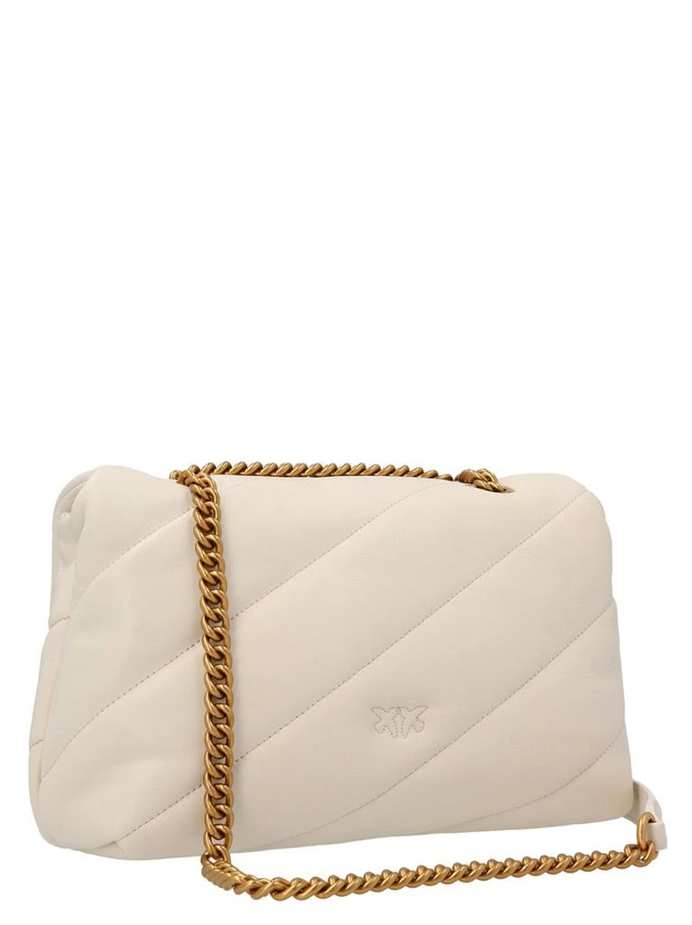 商品PINKO|Love One Classic Crossbody Bags White,价格¥2161,第2张图片详细描述