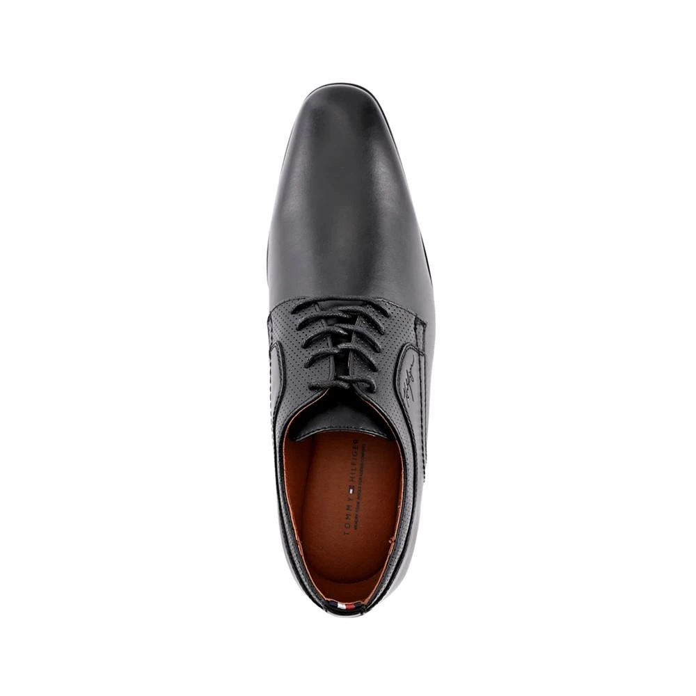 商品Tommy Hilfiger|Men's Soli Square Toe Lace Up Dress Oxfords,价格¥664,第4张图片详细描述