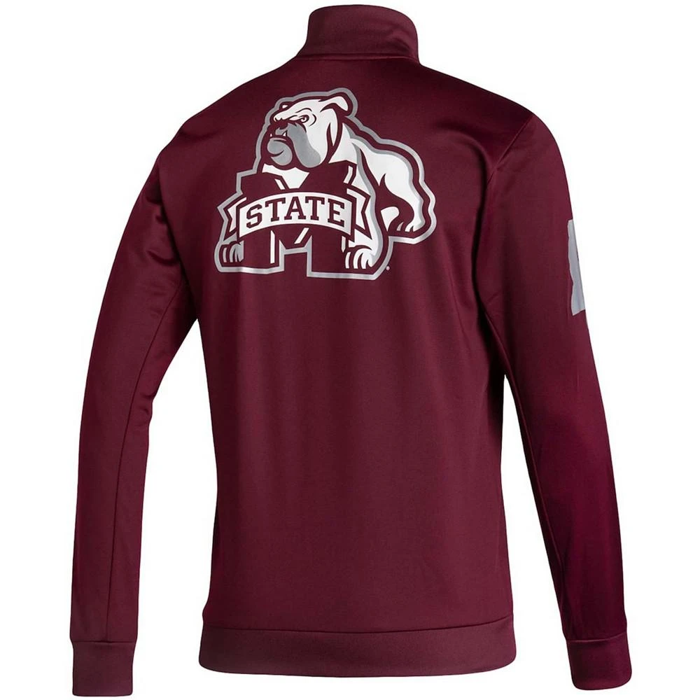 商品Adidas|Men's Maroon Mississippi State Bulldogs Football Strategy Full-Zip Jacket,价格¥622,第2张图片详细描述