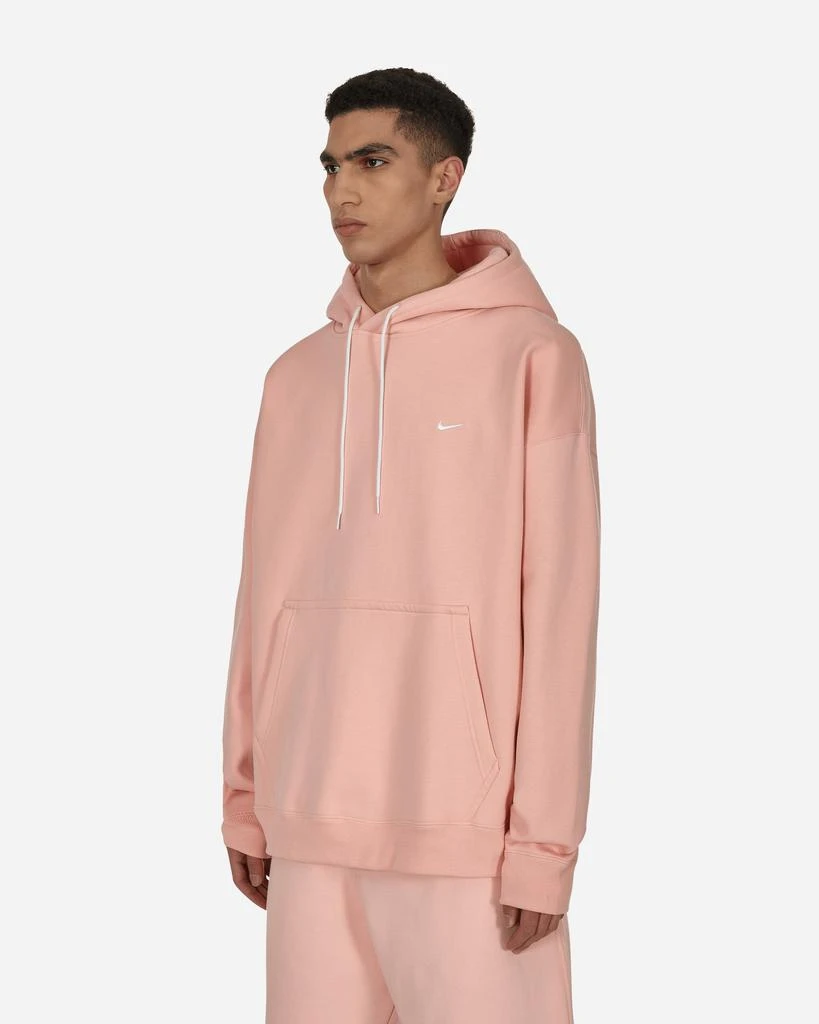 商品NIKE|Solo Swoosh Hooded Sweatshirt Pink,价格¥419,第2张图片详细描述