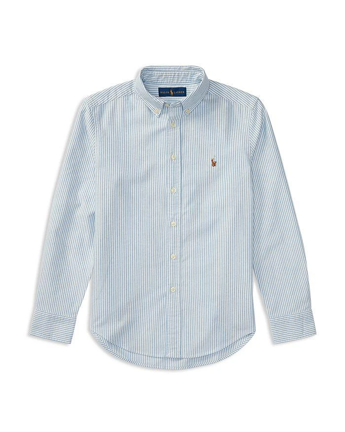 商品Ralph Lauren|Boys' Oxford Shirt - Little Kid, Big Kid,价格¥371,第1张图片