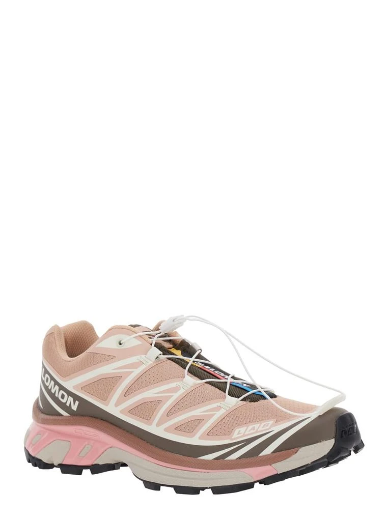 商品Salomon|xt-6 Pink Sneaker With Logo Applied On The Tongue And Chunky Sole In Fabric Unisex,价格¥1931,第2张图片详细描述