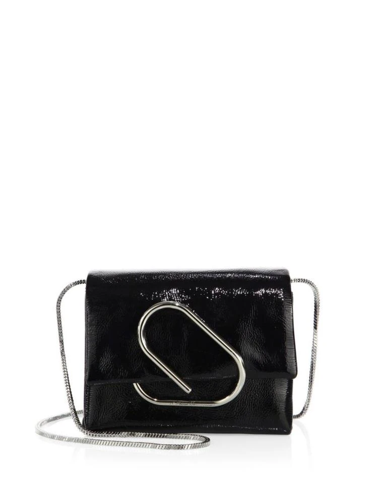 商品3.1 Phillip Lim|Alix Micro Patent Leather Chain Crossbody Bag,价格¥2923,第1张图片