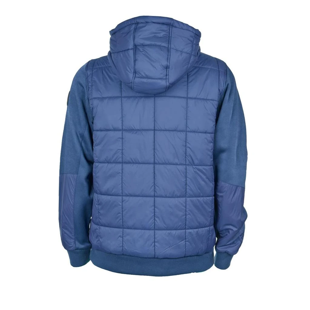 商品Reebok|Reebok Men's Mixed Media Jacket with Tricot Sleeve,价格¥281,第2张图片详细描述