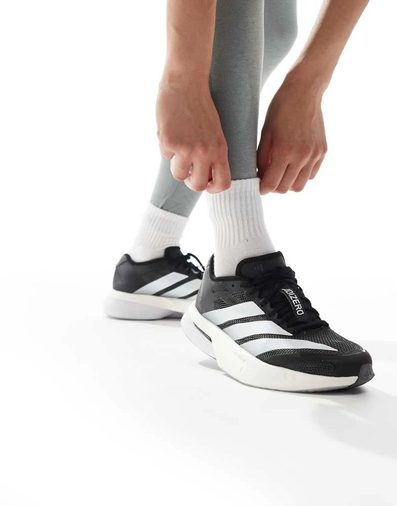 商品Adidas|adidas performance Adizero boston 13 eqt shoes in core black / cloud white / gre,价格¥1455,第1张图片