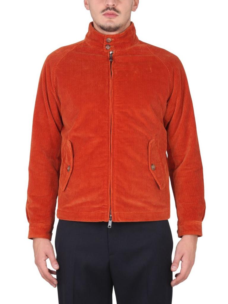 Baracuta Men's  Orange Other Materials Outerwear Jacket商品第2张图片规格展示