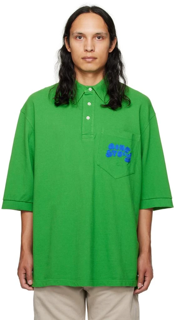 商品Acne Studios|Green Bubble Polo,价格¥1214,第1张图片