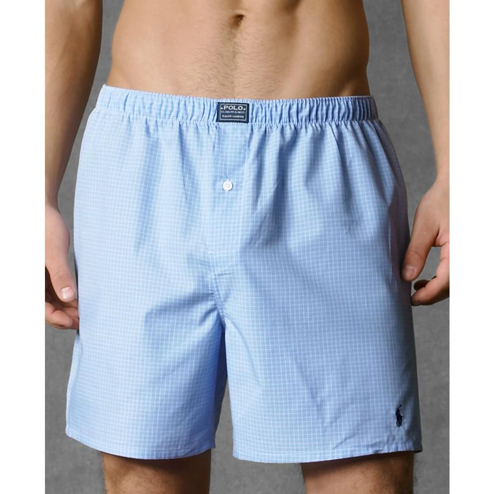 商品Ralph Lauren|Men's Underwear, Woven Boxer,价格¥126,第1张图片