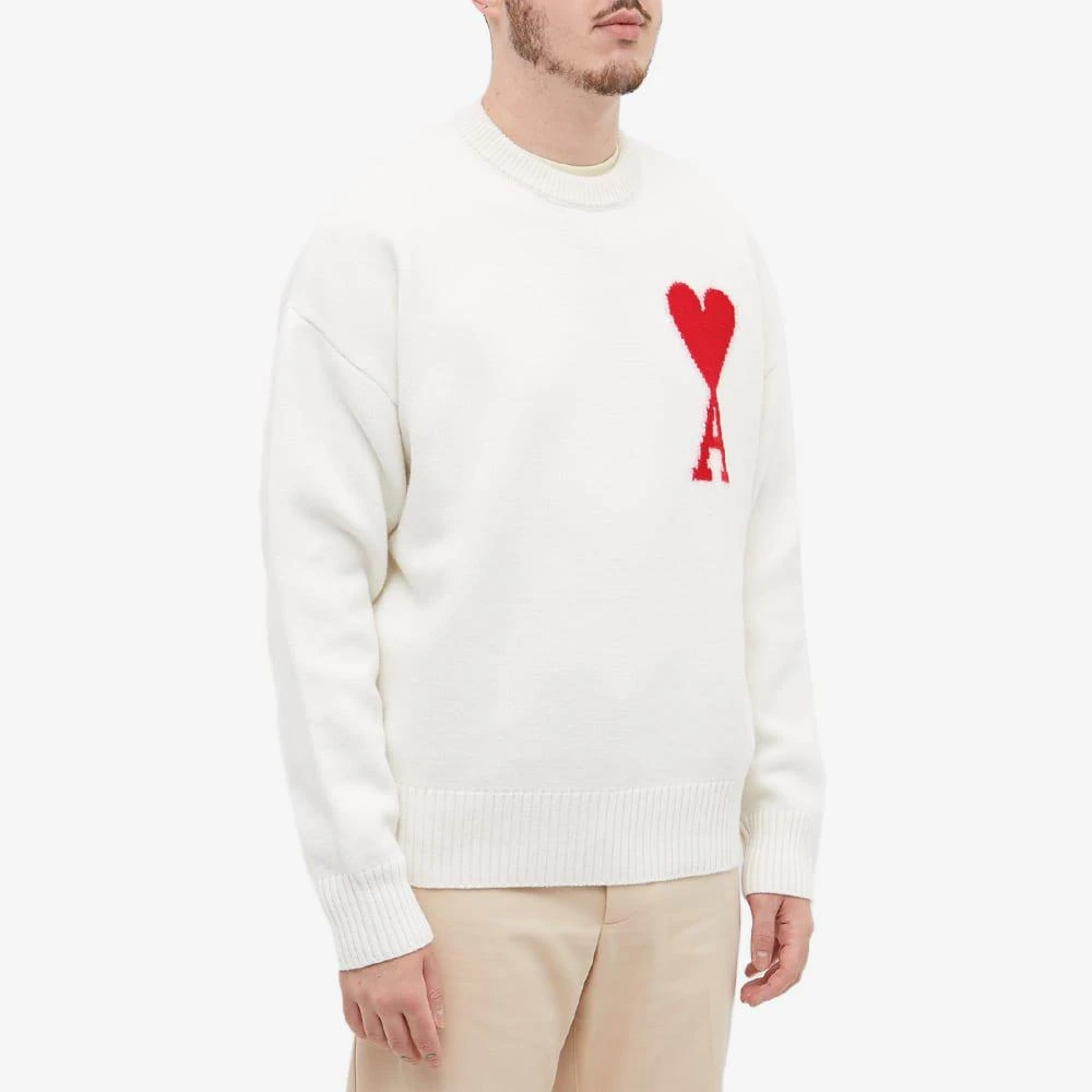 商品AMI|AMI Large A Heart Crew Knit,价格¥4362,第2张图片详细描述