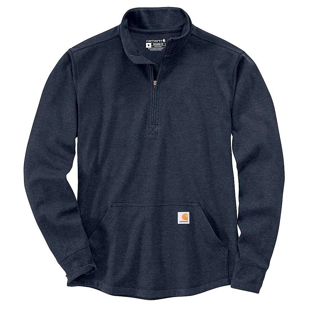 商品Carhartt|Carhartt Men's Relaxed Fit Heavyweight LS Half Zip Thermal T-Shirt,价格¥334,第2张图片详细描述