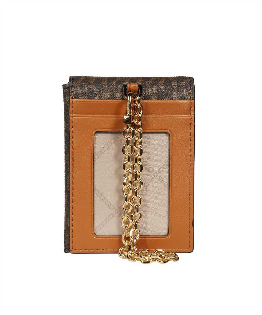 商品Michael Kors|Michael Kors JET SET EXTRA-SMALL LOGO CHAIN Card holder,价格¥1168,第4张图片详细描述