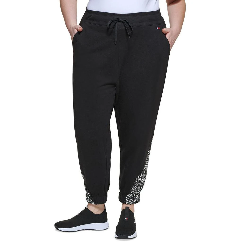 商品Tommy Hilfiger|Tommy Hilfiger Sport Womens Plus Fitness Running Jogger Pants,价格¥86,第1张图片