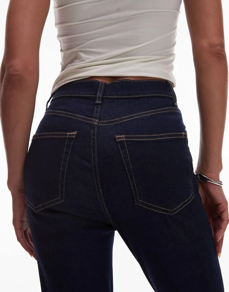 商品Topshop|Topshop Jamie high rise skinny jean in indigo rinse,价格¥150,第4张图片详细描述