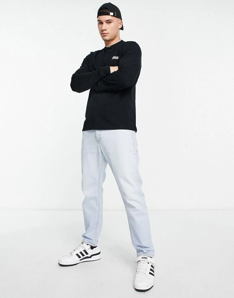 商品Barbour|Barbour International Circuit long sleeve polo in black,价格¥595,第3张图片详细描述