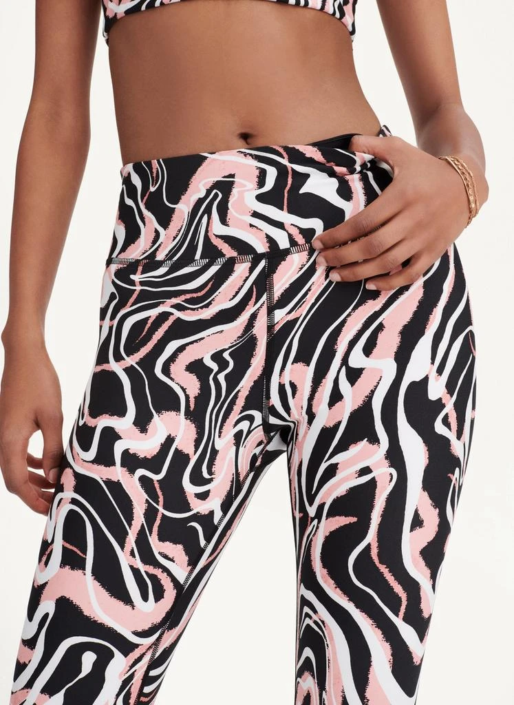 商品DKNY|Marble Swirl Print High Waist Legging,价格¥190,第5张图片详细描述