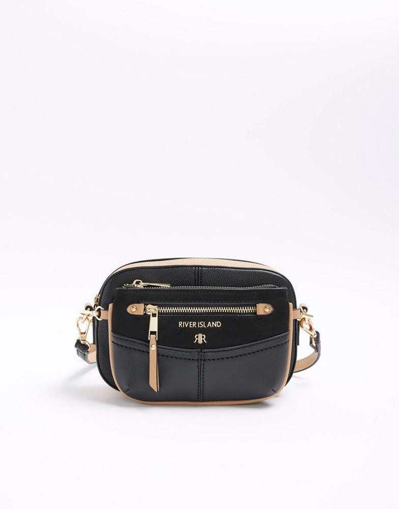 商品River Island|River Island Small cross body bag in black,价格¥369,第1张图片