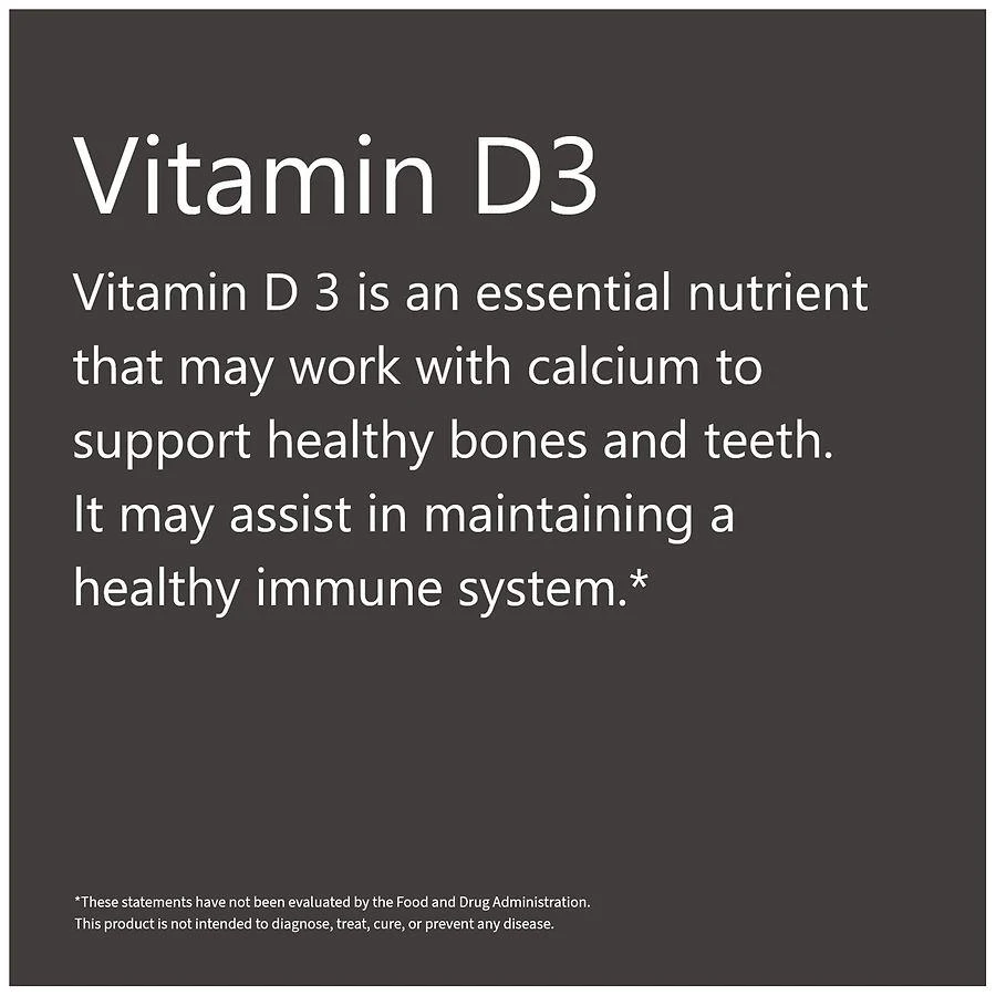 Vitamin D3 25 mcg (1000 IU) Softgels (400 days) 商品