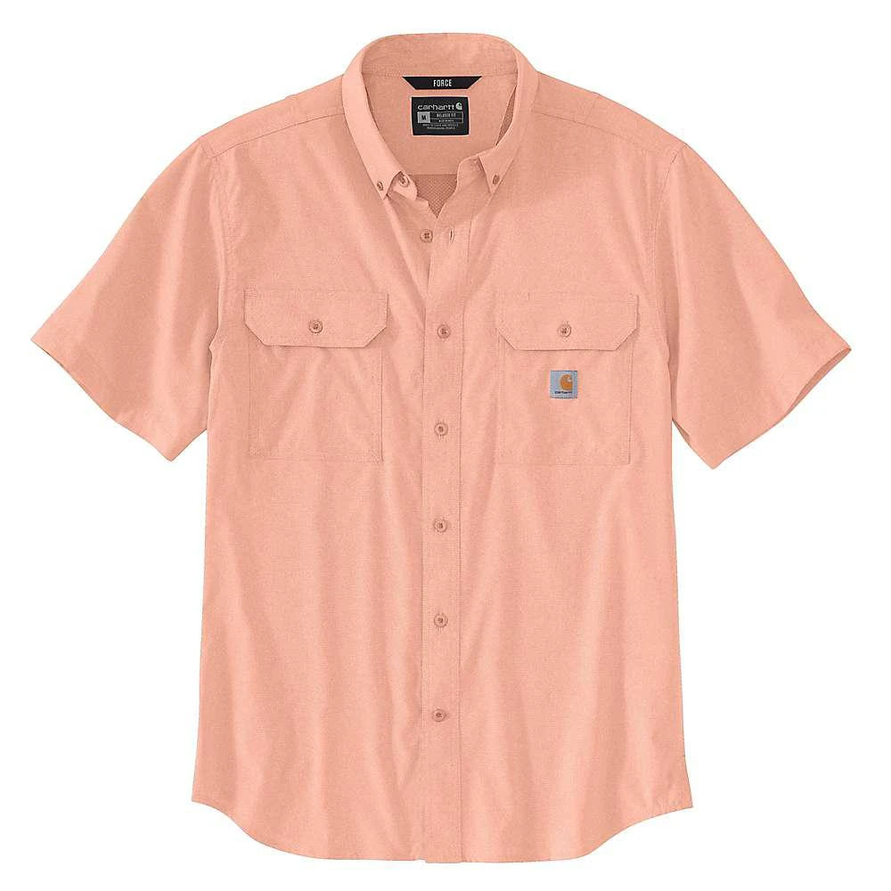 商品Carhartt|Men's Force Relaxed Fit Lightweight SS Shirt,价格¥273,第3张图片详细描述