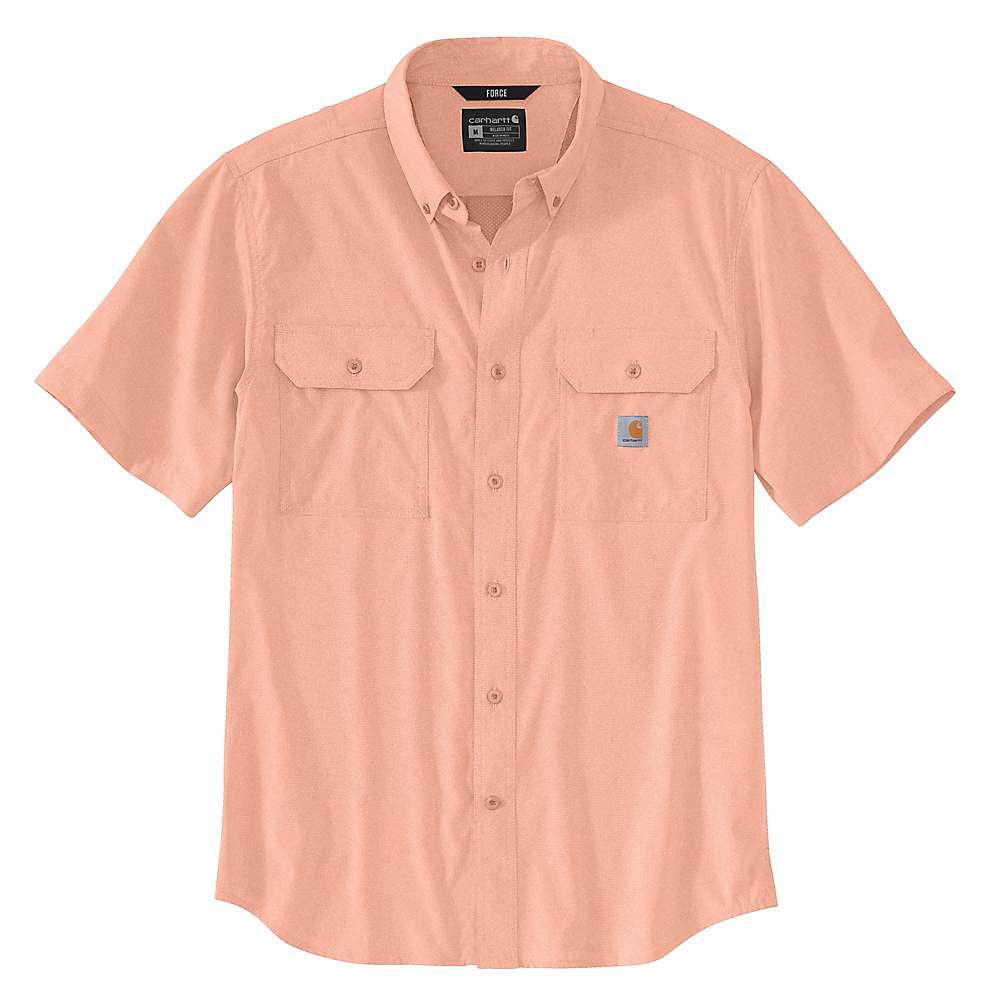 商品Carhartt|Men's Force Relaxed Fit Lightweight SS Shirt,价格¥247,第5张图片详细描述