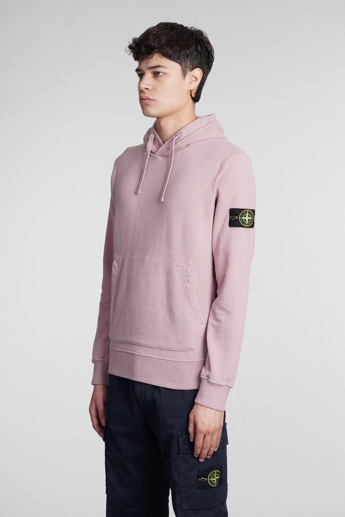 Stone Island Sweatshirt In Rose-pink Cotton商品第4张图片规格展示