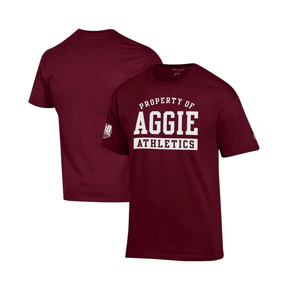 商品CHAMPION|Men's Maroon Texas A&M Aggies 12th Man Centennial T-shirt,价格¥210,第1张图片