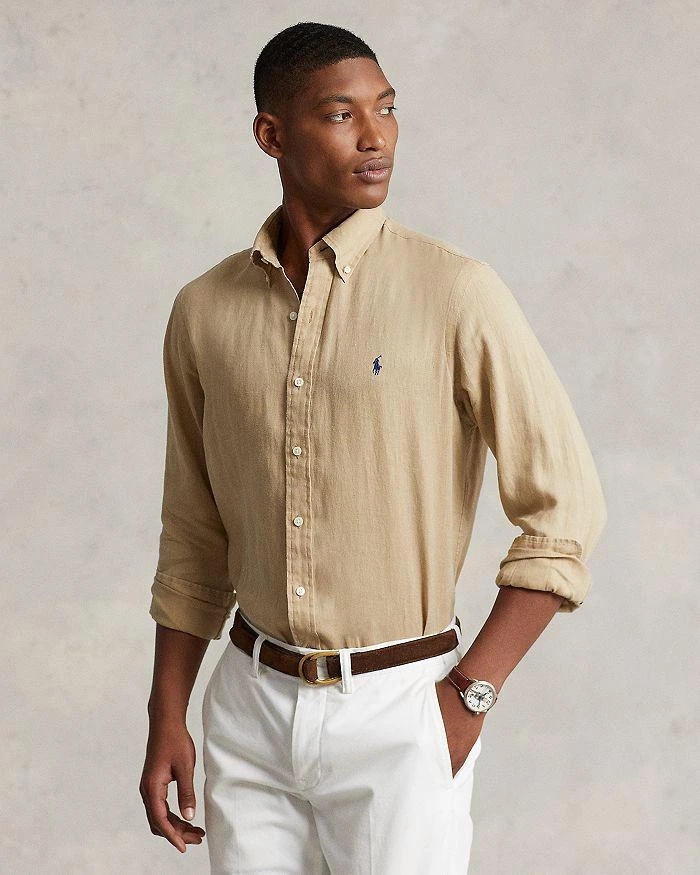 商品Ralph Lauren|Classic Fit Linen Shirt,价格¥720,第5张图片详细描述