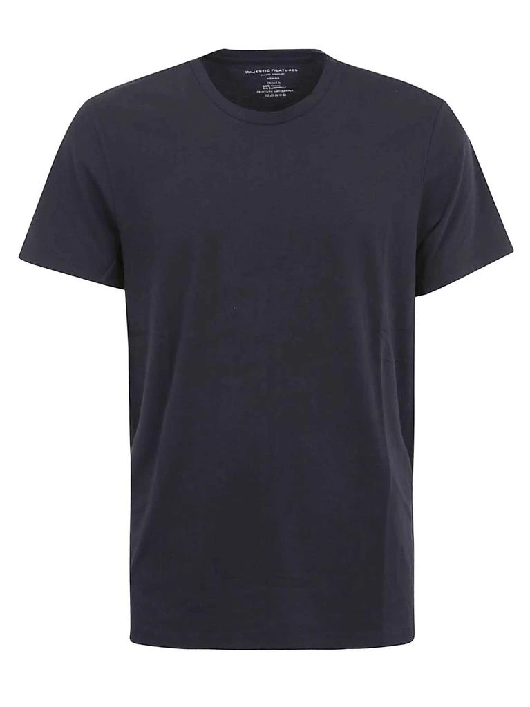 商品MAJESTIC FILATURES|Majestic Filatures Mens Blue T-Shirt,价格¥1187,第1张图片