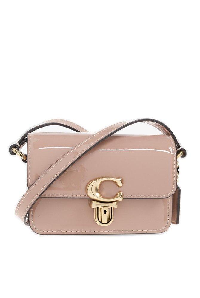 Coach Studio Logo Plaque Crossbody Bag商品第1张图片规格展示