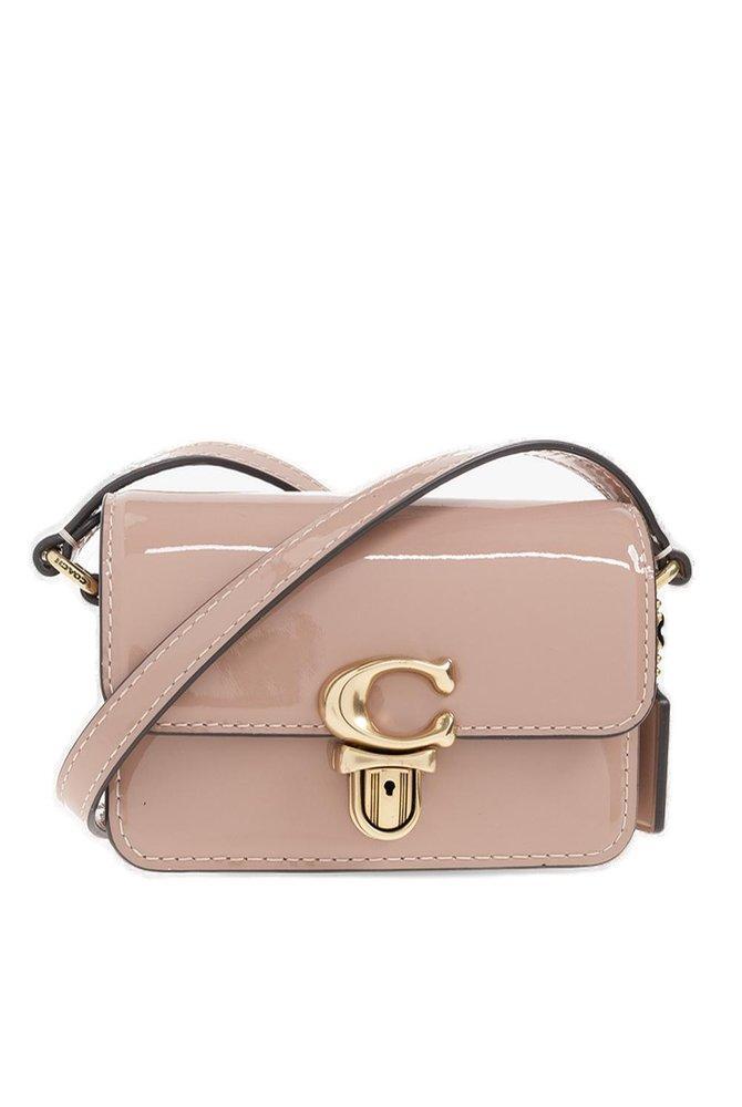 商品Coach|Coach Studio Logo Plaque Crossbody Bag,价格¥1202,第1张图片