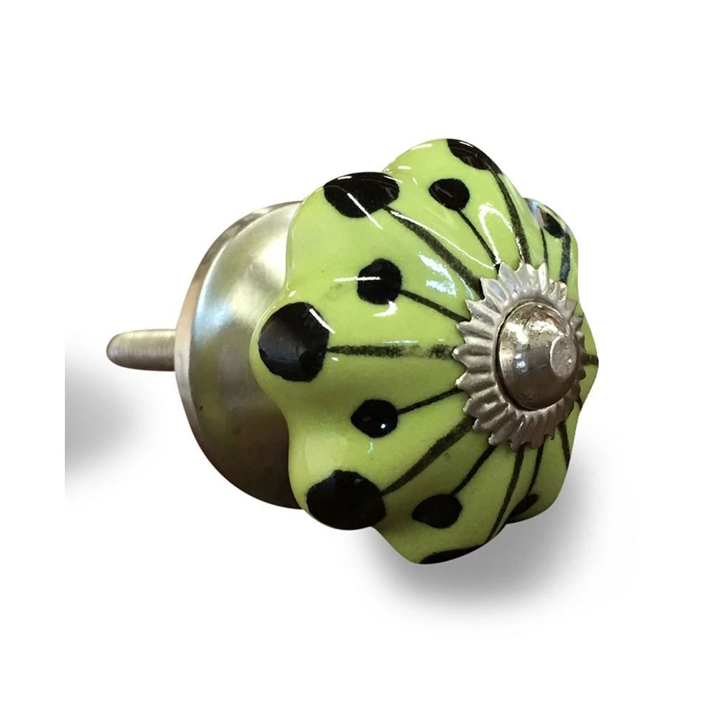 商品KNOB-IT|Handpainted Ceramic Knob Set of 12,价格¥471,第3张图片详细描述