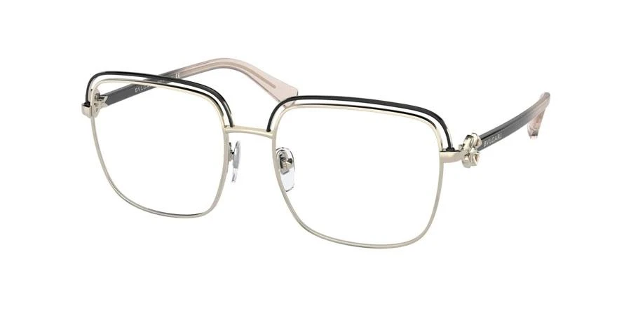 商品BVLGARI|Demo Square Ladies Eyeglasses BV 2226B 2033 52,价格¥734,第1张图片