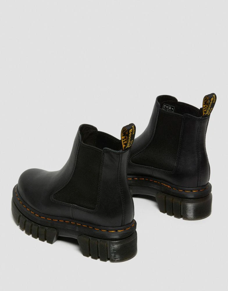 商品Dr. Martens|Dr Martens Audrick Chelsea chunky flat chelsea boot in black,价格¥1684,第3张图片详细描述