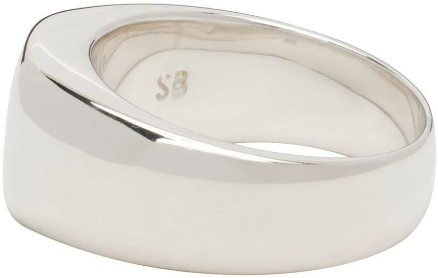 商品Sophie Buhai|Silver Small Consigliere Ring,价格¥1602,第3张图片详细描述