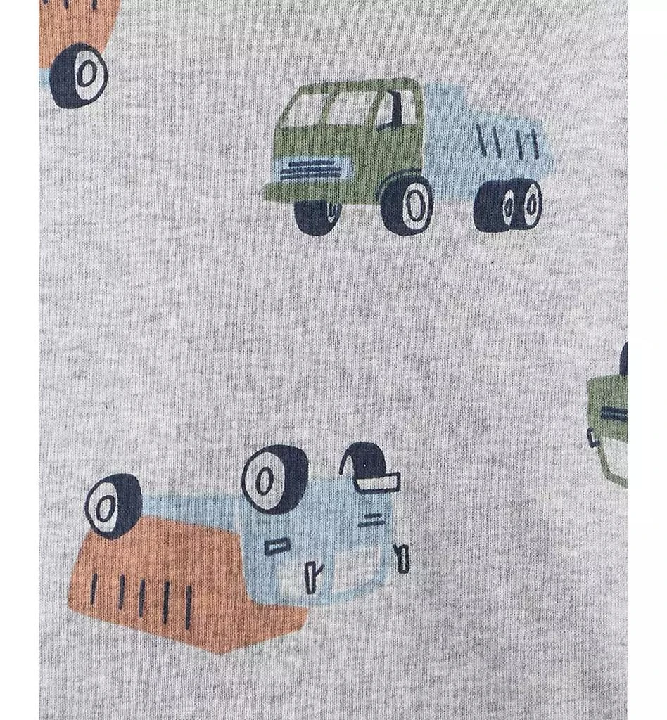 商品Carter's|Baby Boys Construction-Print Long-Sleeve Bodysuits, 4 Pack,价格¥221,第2张图片详细描述