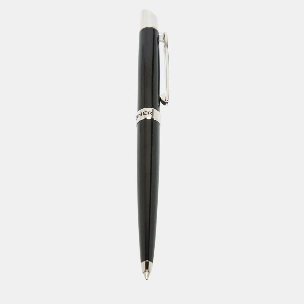 商品[二手商品] Aigner|Aigner Black Resin Silver Tone Ballpoint Pen,价格¥997,第1张图片