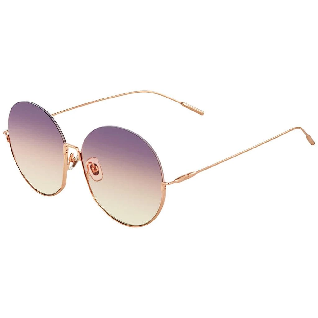 商品BOLON|Ella Pink/Purple Gradient Round Ladies Sunglasses BL7106 A30 51,价格¥300,第2张图片详细描述